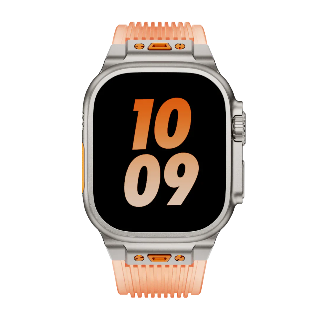 Transparent Soft Apple Watch Silicone Strap