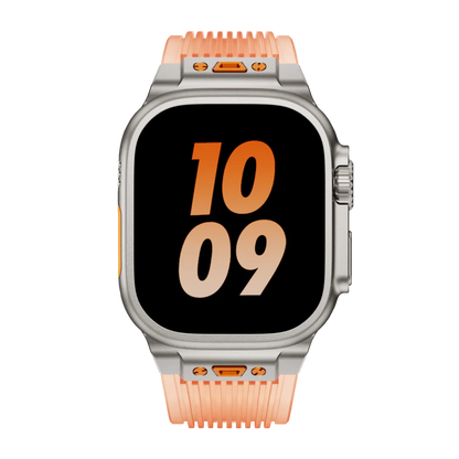 Transparent Soft Apple Watch Silicone Strap