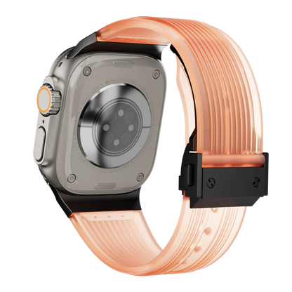 Transparent Soft Apple Watch Silicone Strap