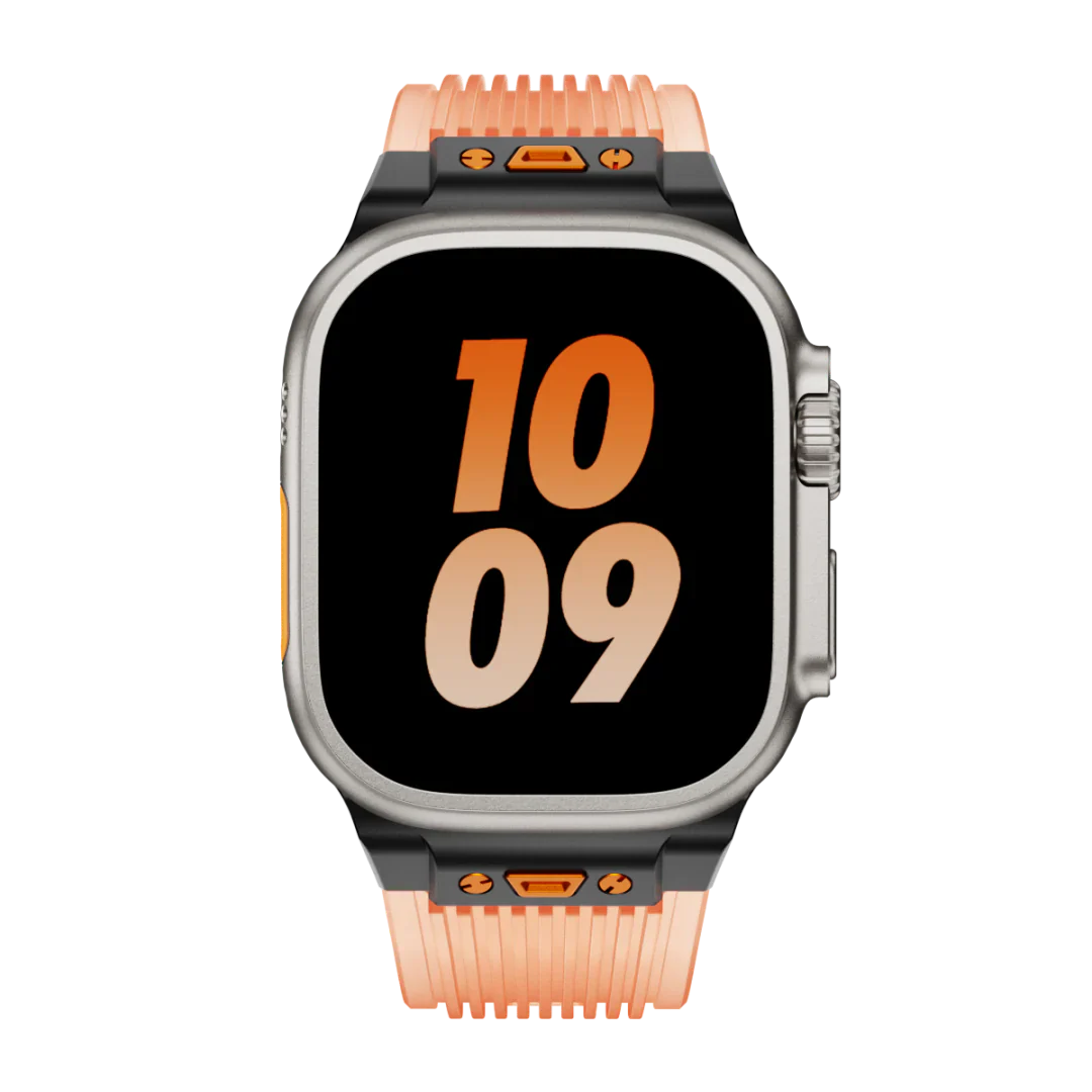 Transparent Soft Apple Watch Silicone Strap