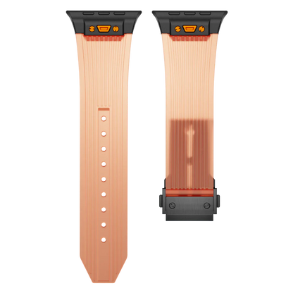 Transparent Soft Apple Watch Silicone Strap