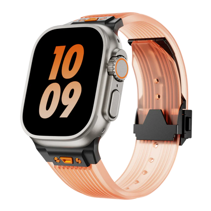 Transparent Soft Apple Watch Silicone Strap