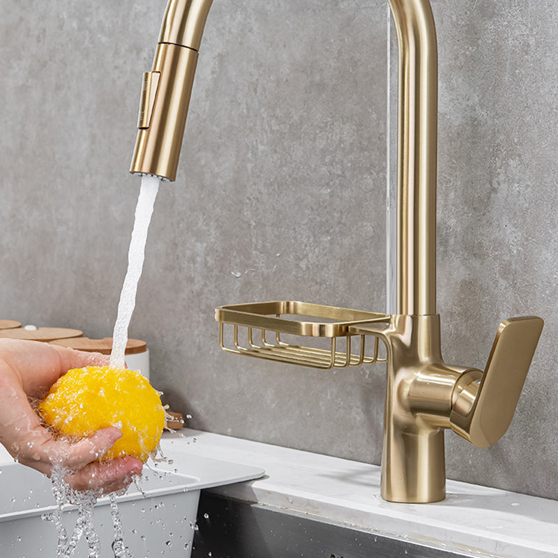 Stylish Kitchen Faucet With Pull Down Spray nozzle