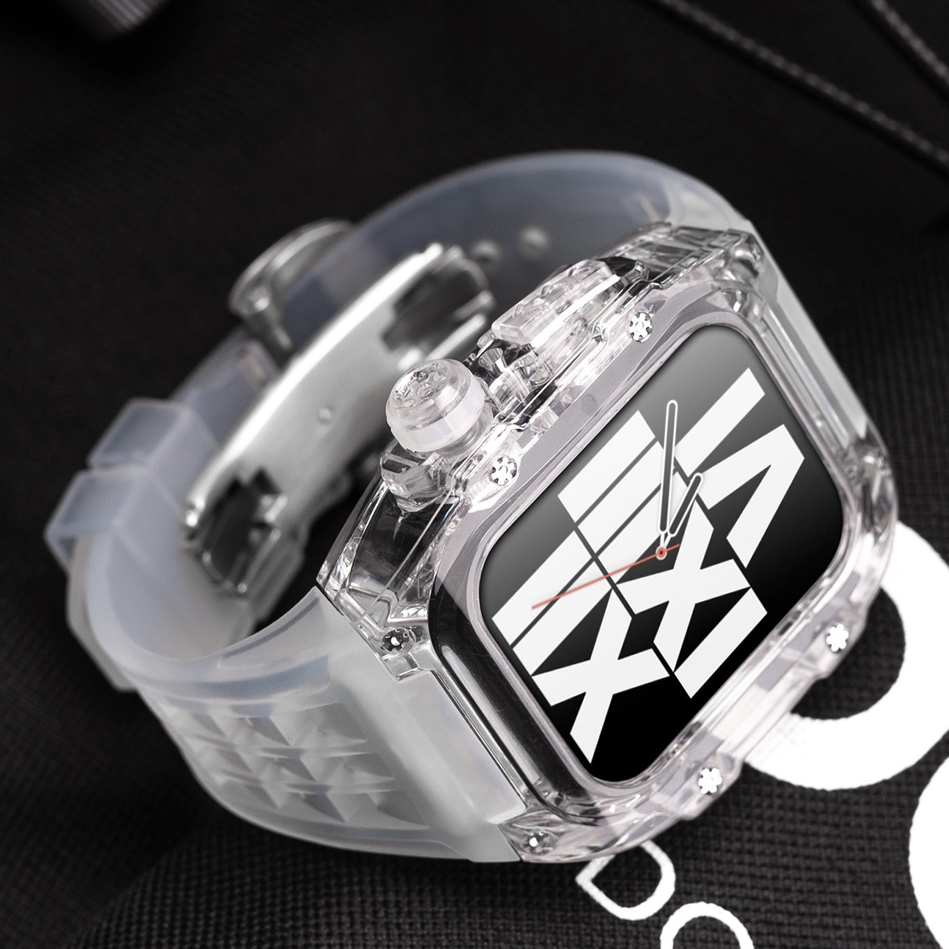 Clear Protective Case and Soft Band Kit for Apple Watch