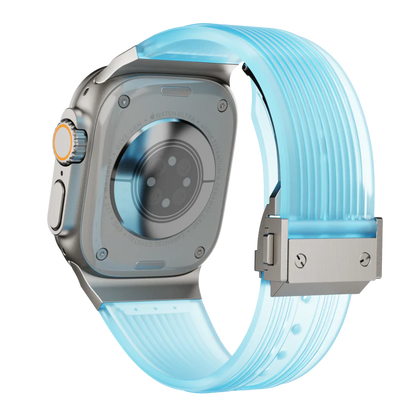 Transparent Soft Apple Watch Silicone Strap