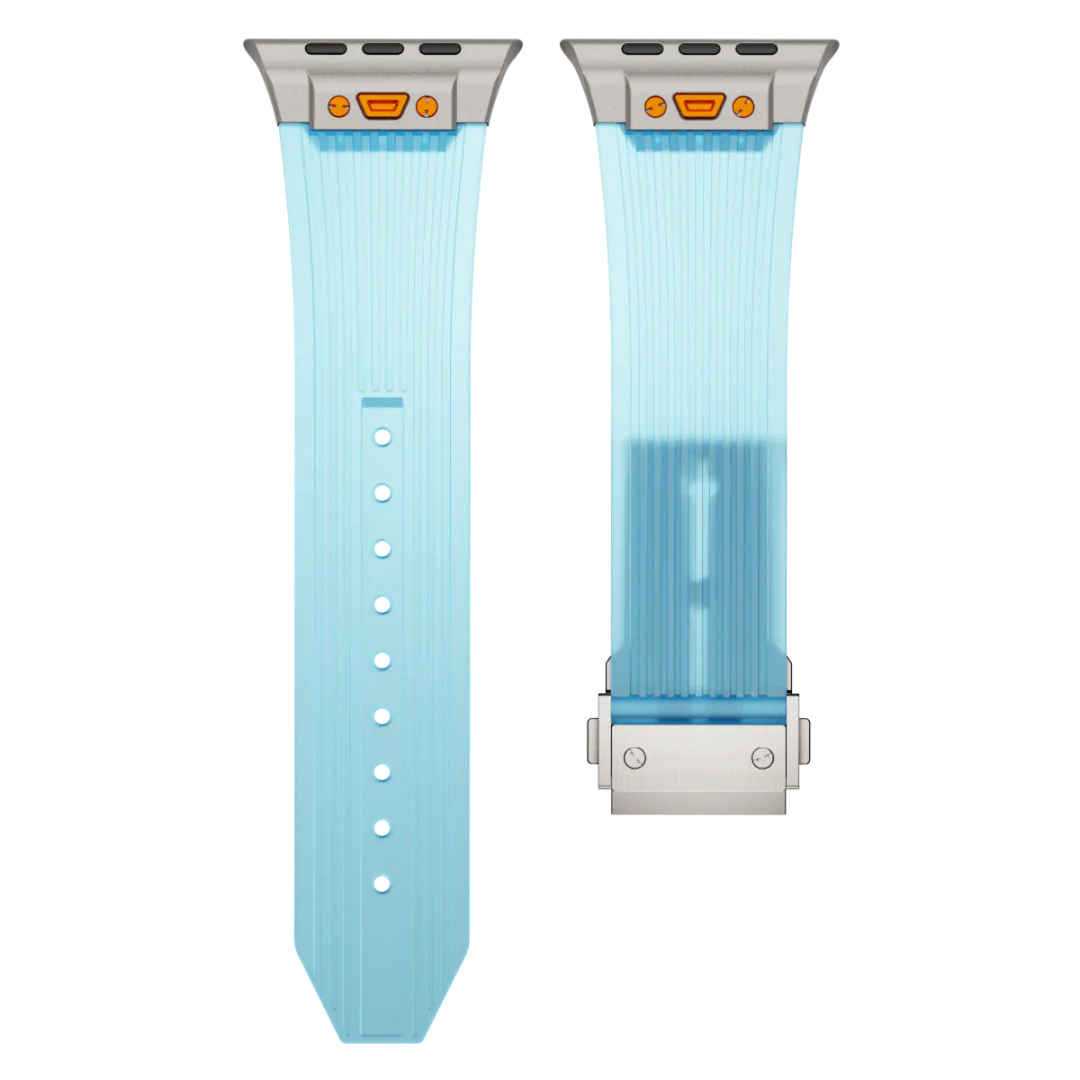 Transparent Soft Apple Watch Silicone Strap