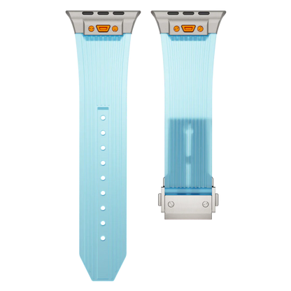 Transparent Soft Apple Watch Silicone Strap
