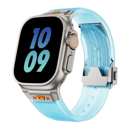 Transparent Soft Apple Watch Silicone Strap