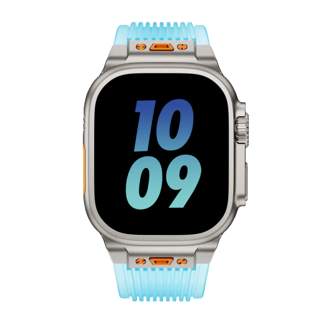 Transparent Soft Apple Watch Silicone Strap