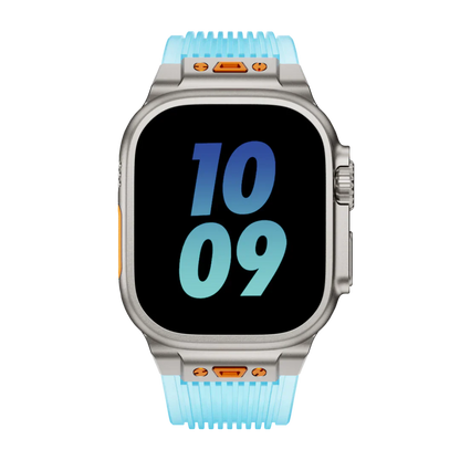 Transparent Soft Apple Watch Silicone Strap
