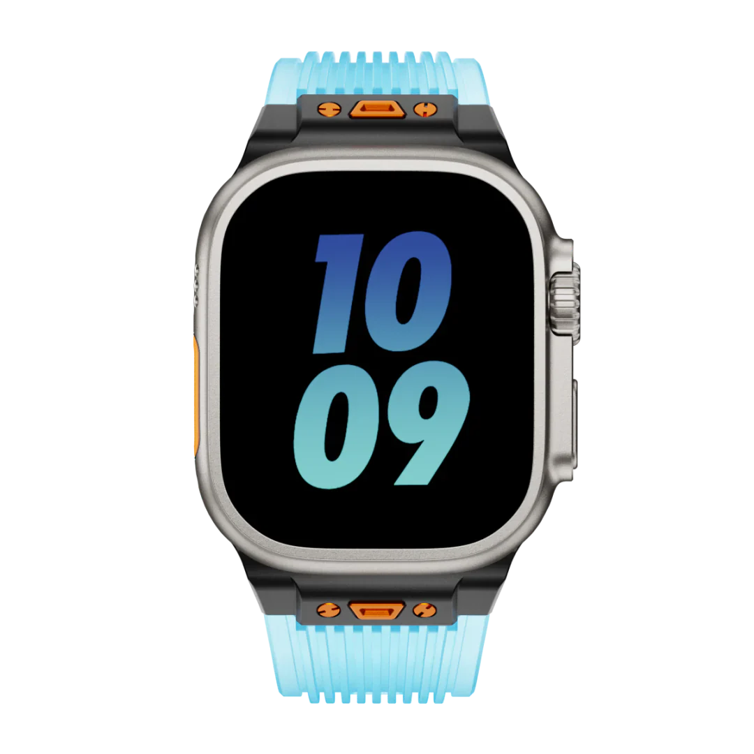 Transparent Soft Apple Watch Silicone Strap