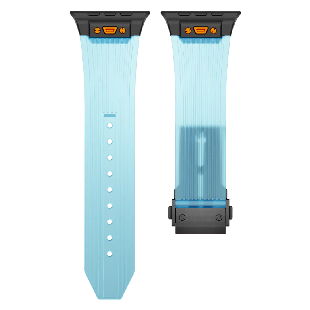 Transparent Soft Apple Watch Silicone Strap