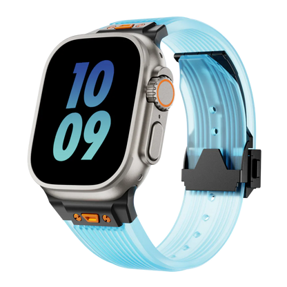 Transparent Soft Apple Watch Silicone Strap
