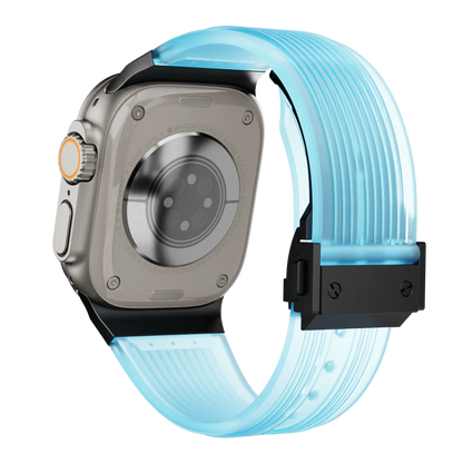 Transparent Soft Apple Watch Silicone Strap