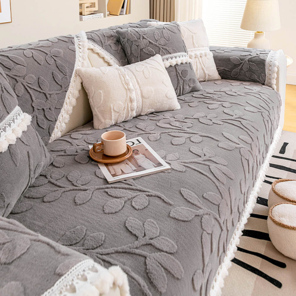 Luxury Soft Velvet Sofa Slipcover