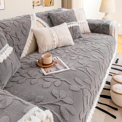 Luxury Soft Velvet Sofa Slipcover