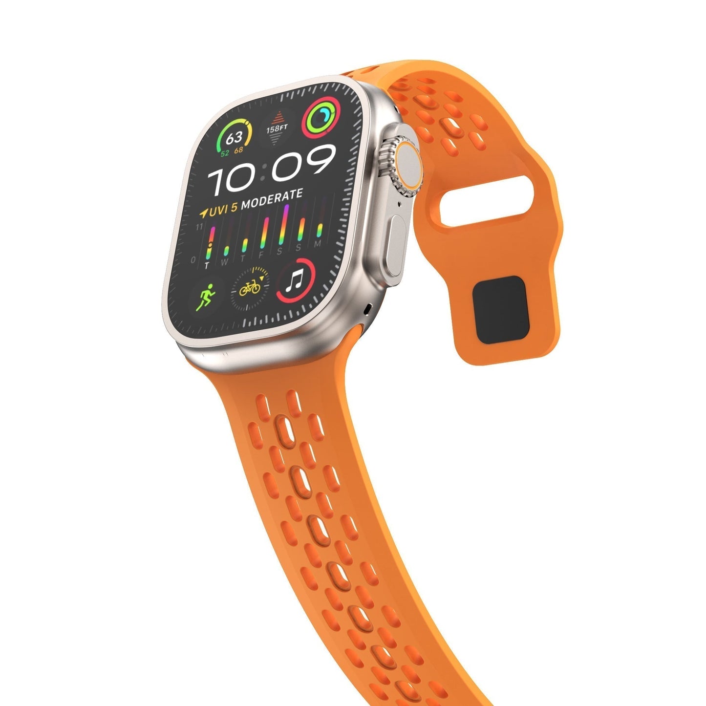 Soft Flexible Apple Watch Sport Band