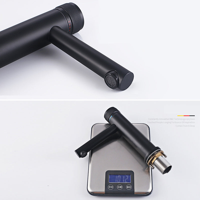 Stylish One Handle Bathroom Faucet for Hot Cold Water