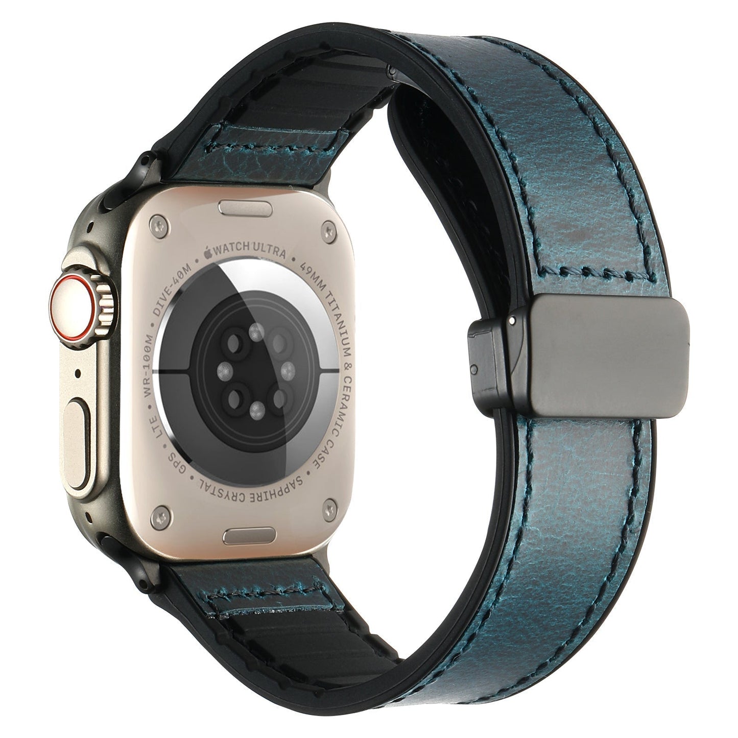 Durable Leather Smart Watch Band