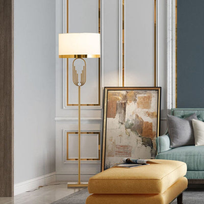 Luxury Gold Metal Floor Lamp
