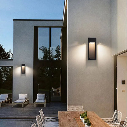 Slim Weatherproof Exterior Wall Lamp