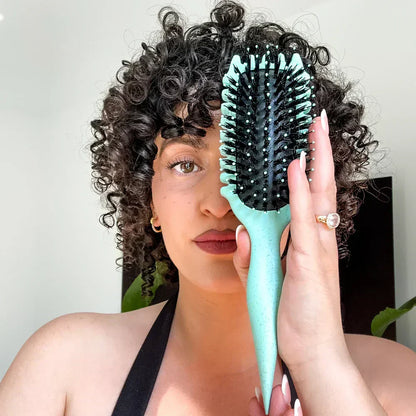 Gentle Curl Enhancing Brush For Soft Natural Hair - Lusomart