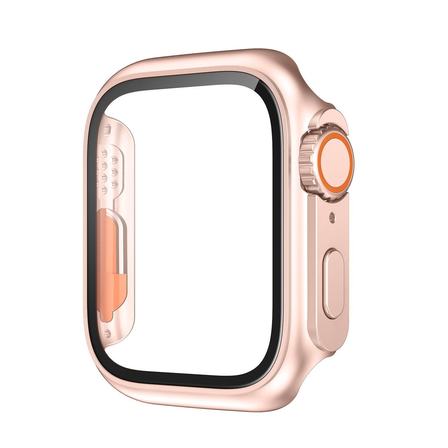 Clear Protective Phone Case with Glass Screen Shield