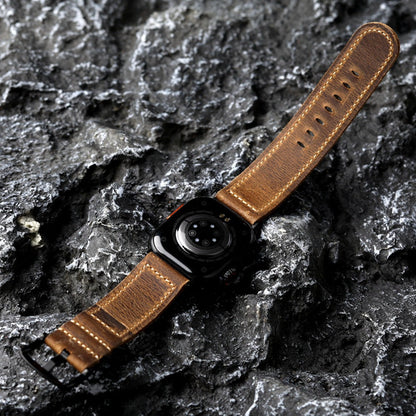 Classic Genuine Leather Apple Watch Strap