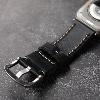 Classic Brown Genuine Leather Strap