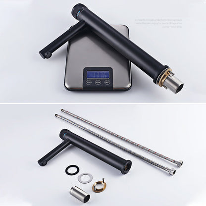 Stylish One Handle Bathroom Faucet for Hot Cold Water
