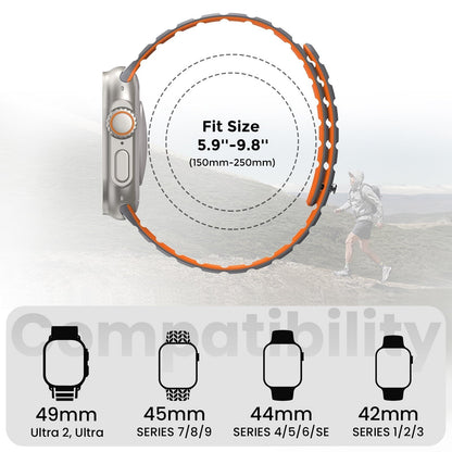 Comfortable Flexible Apple Watch Silicone Band
