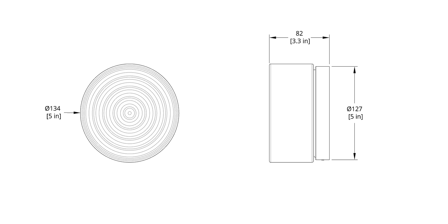 Waterproof Outdoor Glass Wall Lamp