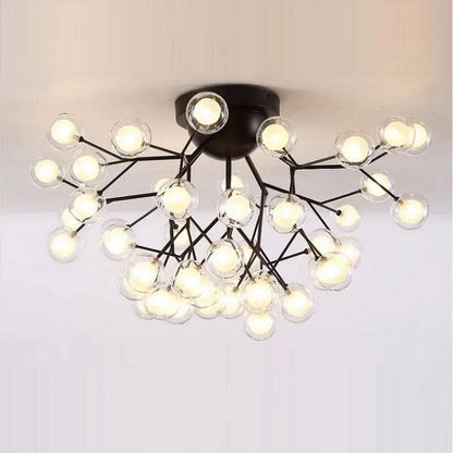 Luxury Glass Globe Chandelier