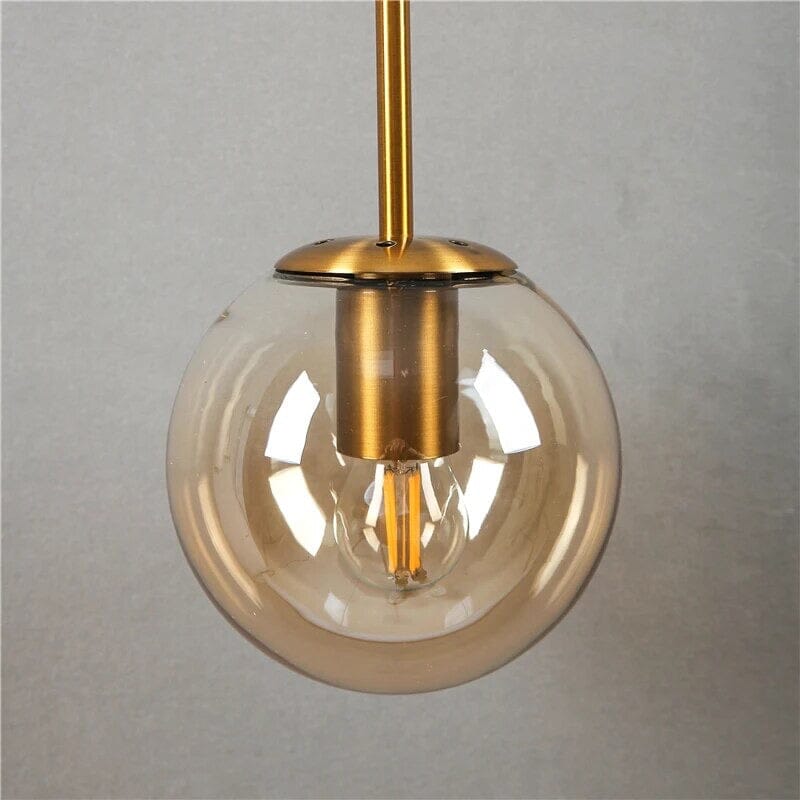Elegant Clear Glass Wall Light