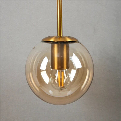 Elegant Clear Glass Wall Light