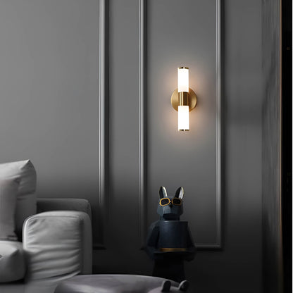 Wall Mount Brass Sconce