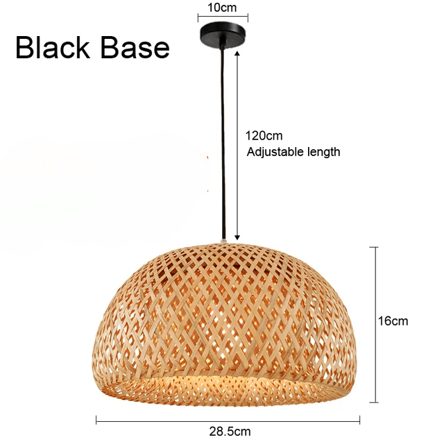 Natural Bamboo Table Lamp