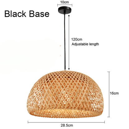 Natural Bamboo Table Lamp