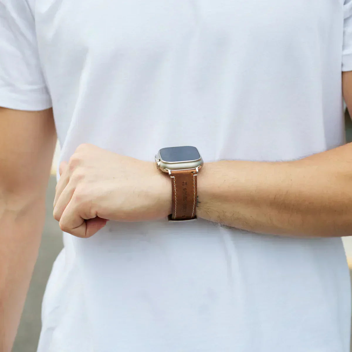 Premium Classic Leather Strap for Apple Watch