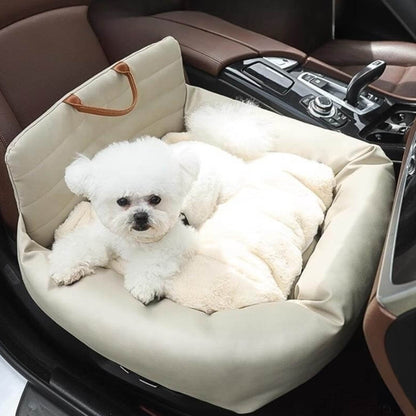 Durable Pet Car Seat Cover - Waterproof & Cozy - Lusomart
