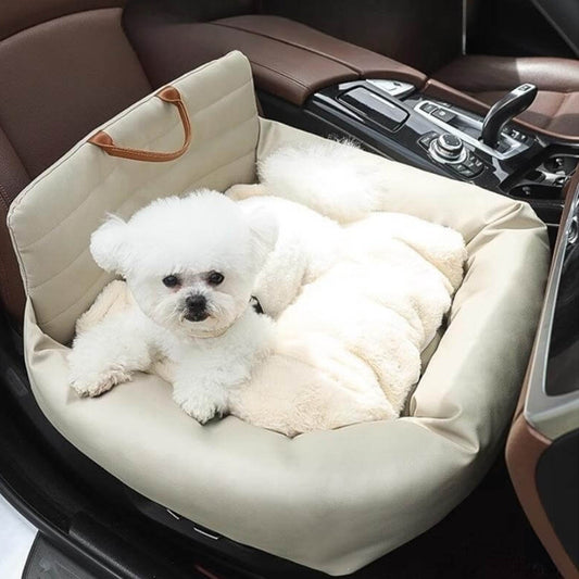 Durable Pet Car Seat Cover - Waterproof & Cozy - Lusomart