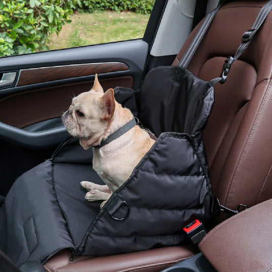 Practical Pet Car Seat Cover and Bed - Lusomart