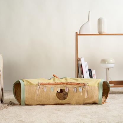 Fun Collapsible Pet Tunnel House - Lusomart