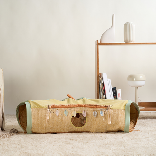 Fun Collapsible Pet Tunnel House - Lusomart