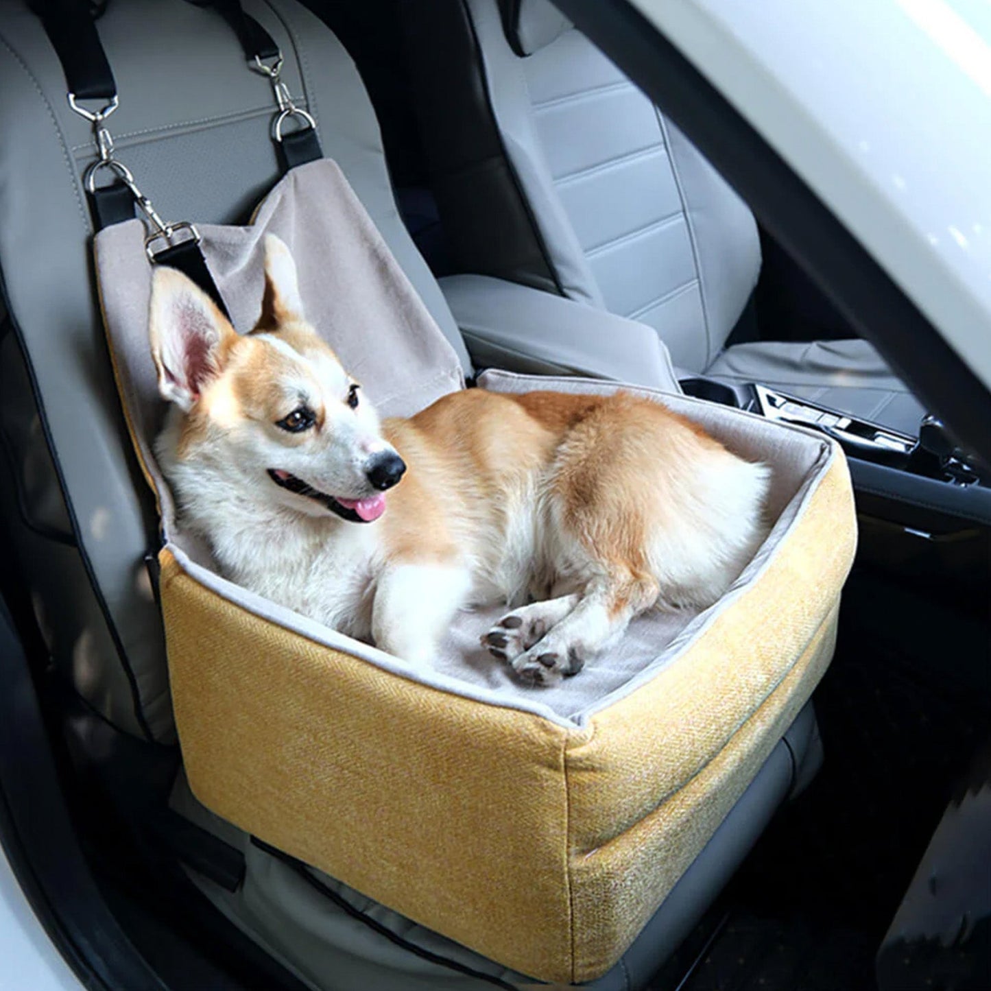 Cozy Pet Car Seat Cushion - Safe and Portable - Lusomart