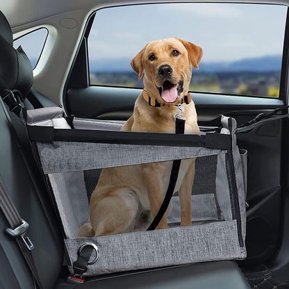 Pet Car Booster Seat - Safe, Durable, and Easy Install - Lusomart