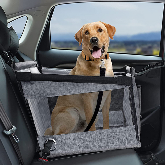 Pet Car Booster Seat - Safe, Durable, and Easy Install - Lusomart