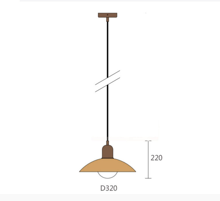 Modern LED Dining Room Chandelier With Open Shade