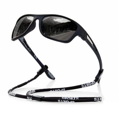 Men's Sport Wraparound Polarized Sunglasses