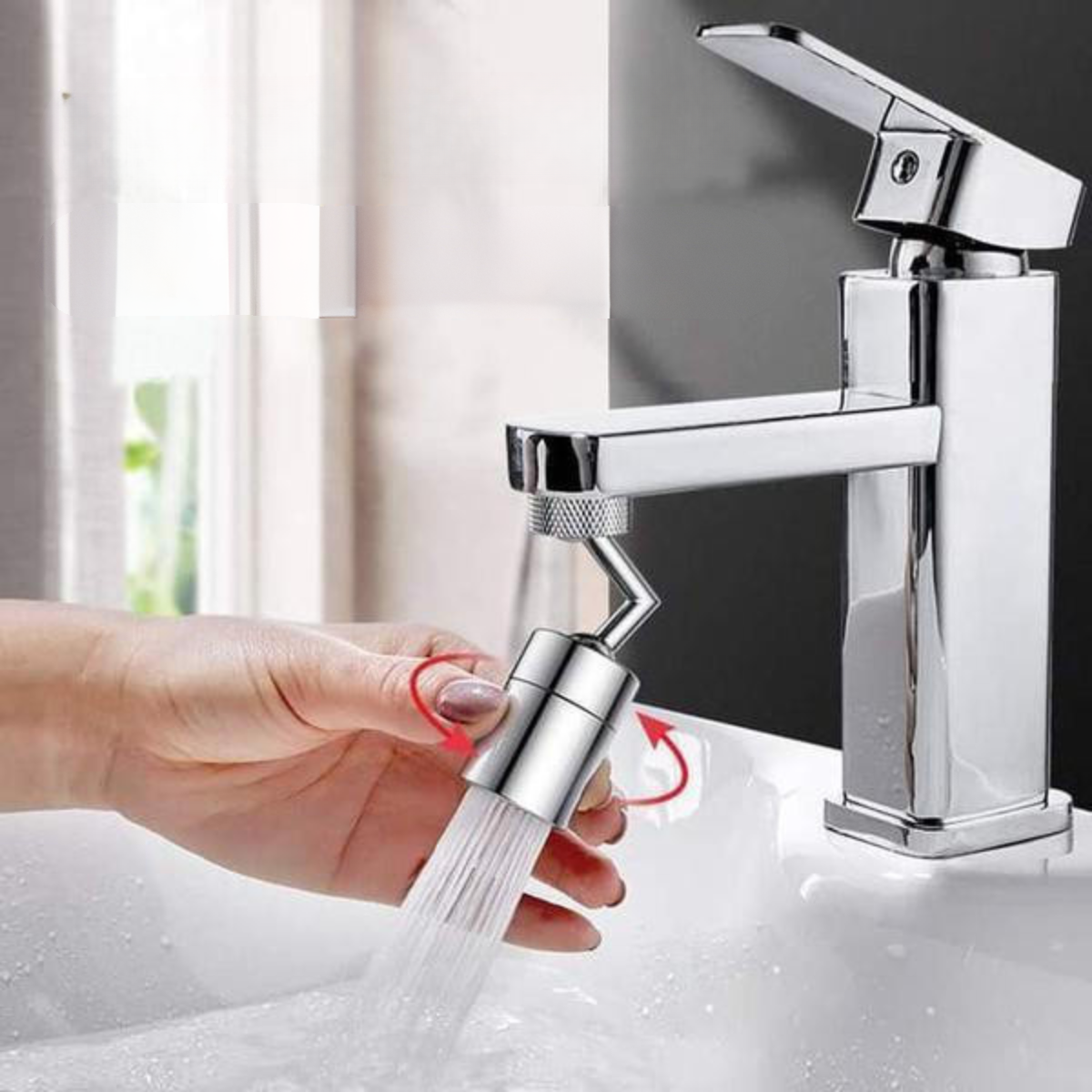 Easy Fit Rotary Faucet Extender